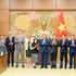 [Foto] Titular del Legislativo vietnamita recibe a embajadores de Estados Unidos y Malasia