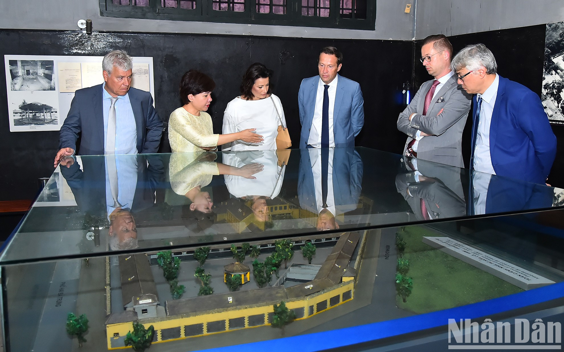 En la visita. En la visita.