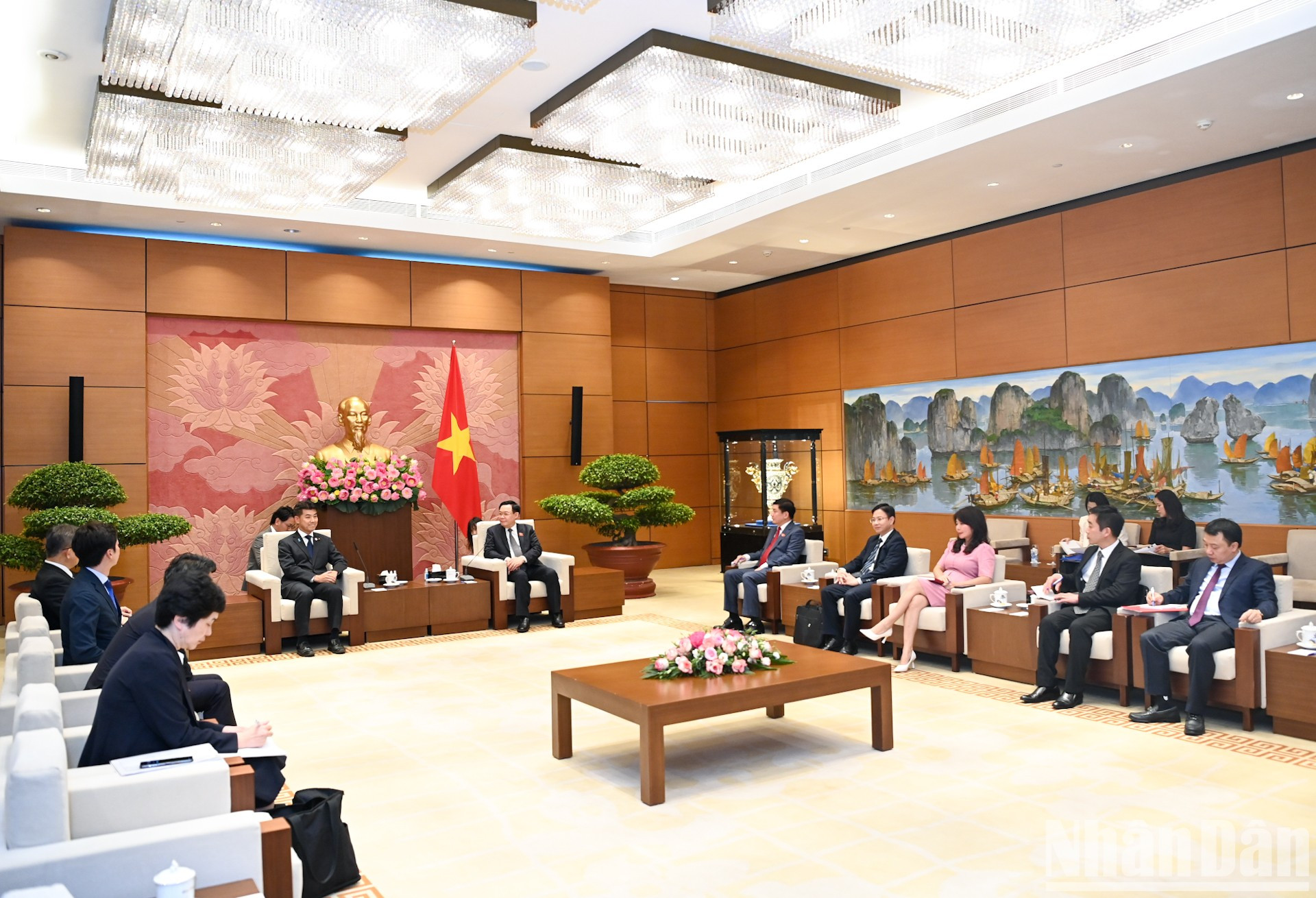 Vista de la reunión.