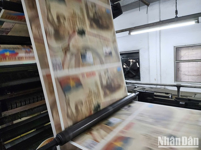 El proceso de impresión de la publicación. El proceso de impresión de la publicación.