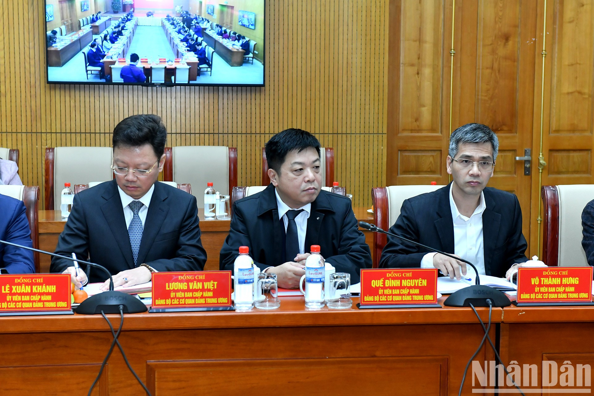 Delegados a la cita.