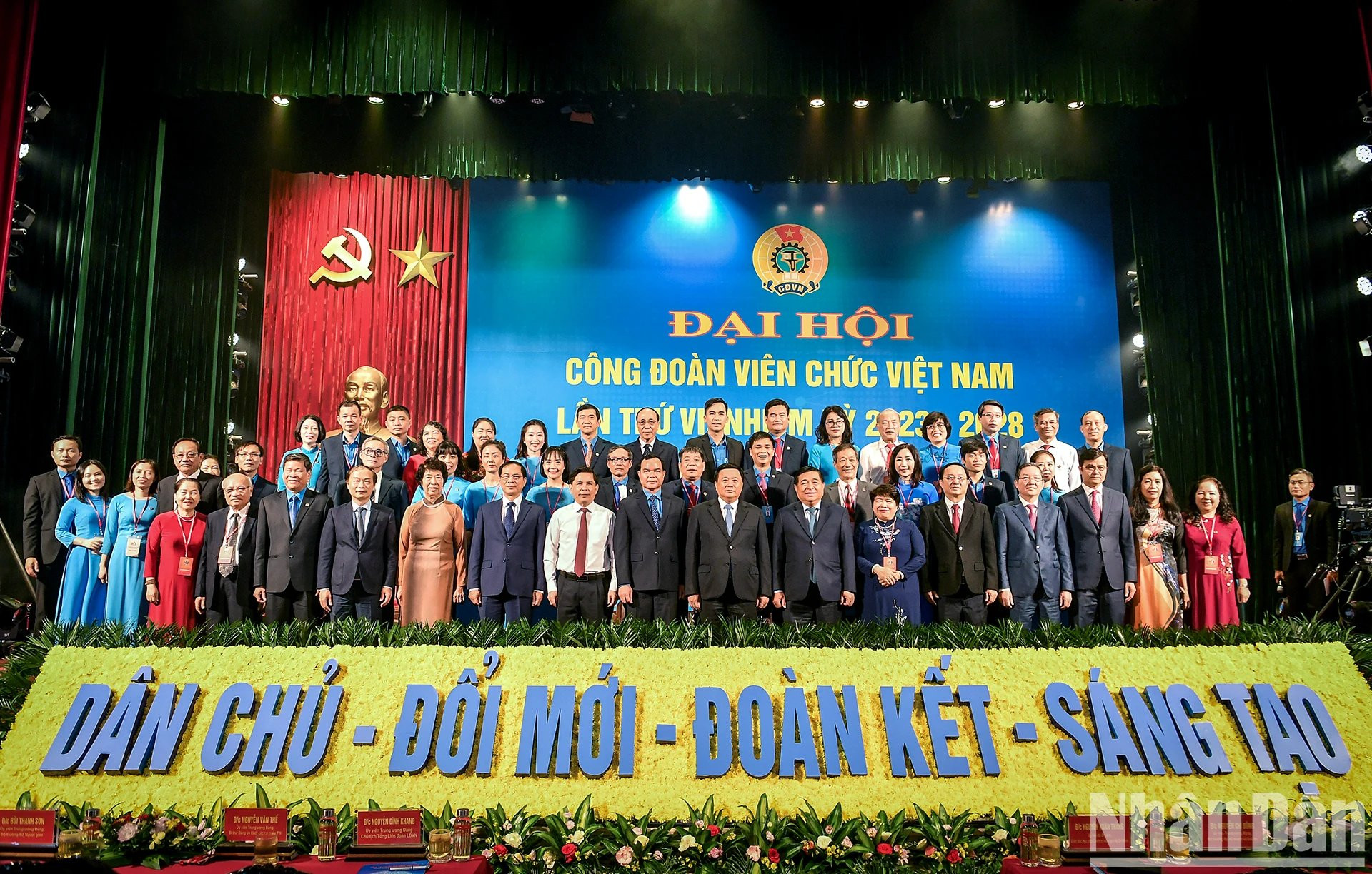 Delegados en el evento.