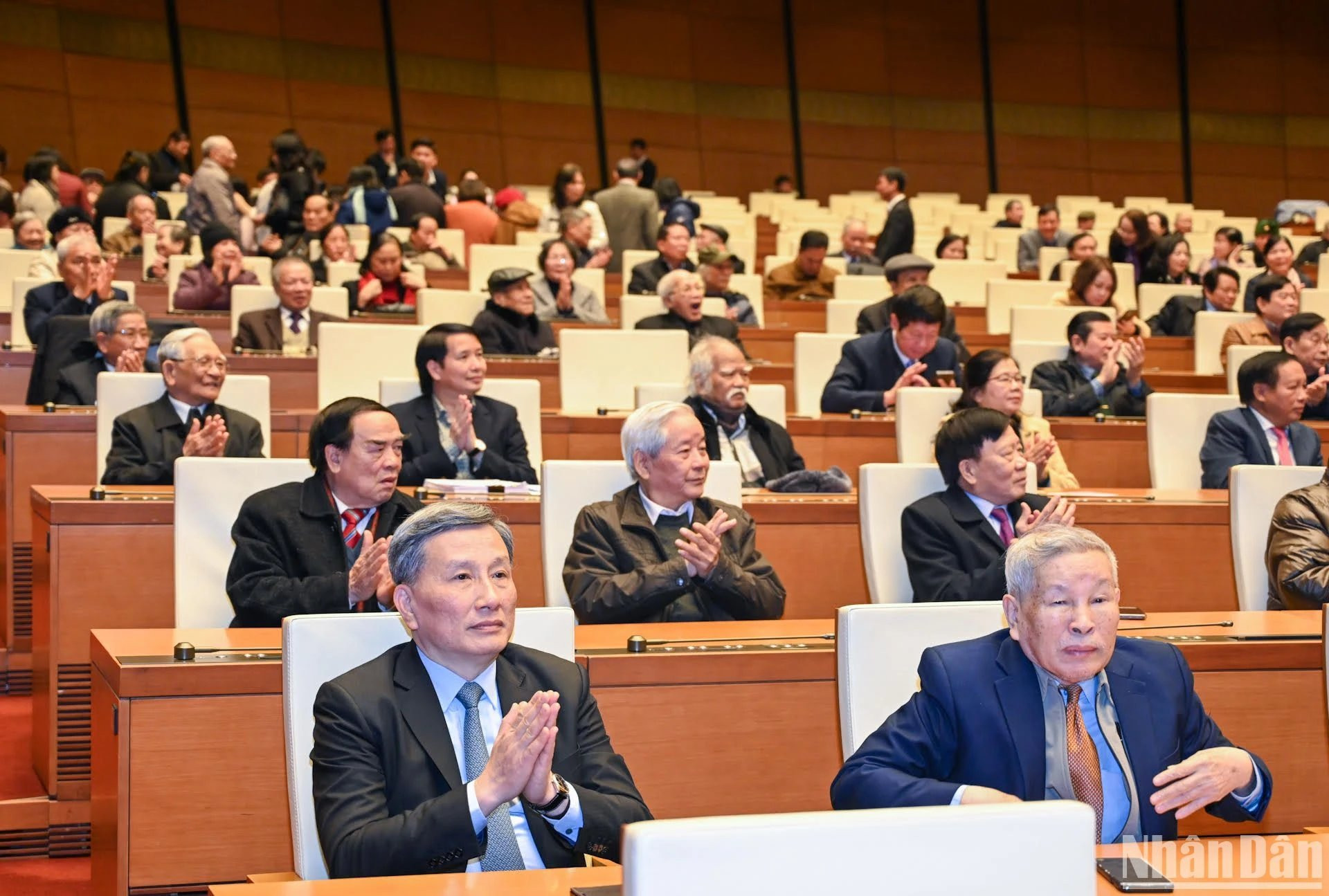 Los delegados en el encuentro.