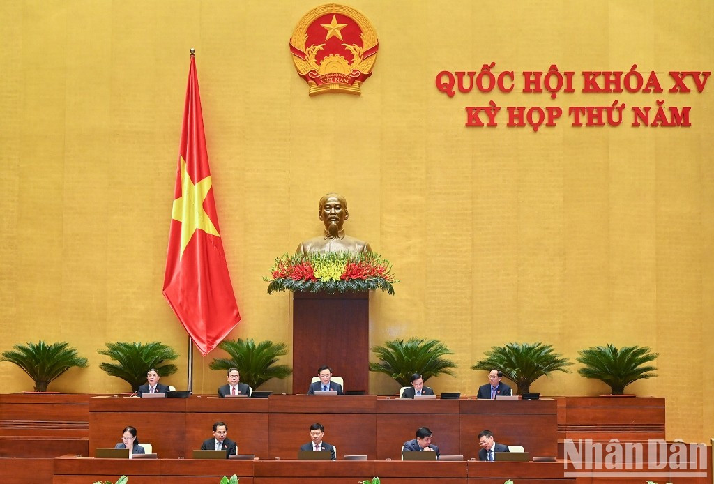 Parlamento vietnamita valora resultados del plan de desarrollo socioeconómico y presupuesto estatal ảnh 2 Parlamento vietnamita valora resultados del plan de desarrollo socioeconómico y presupuesto estatal ảnh 2
