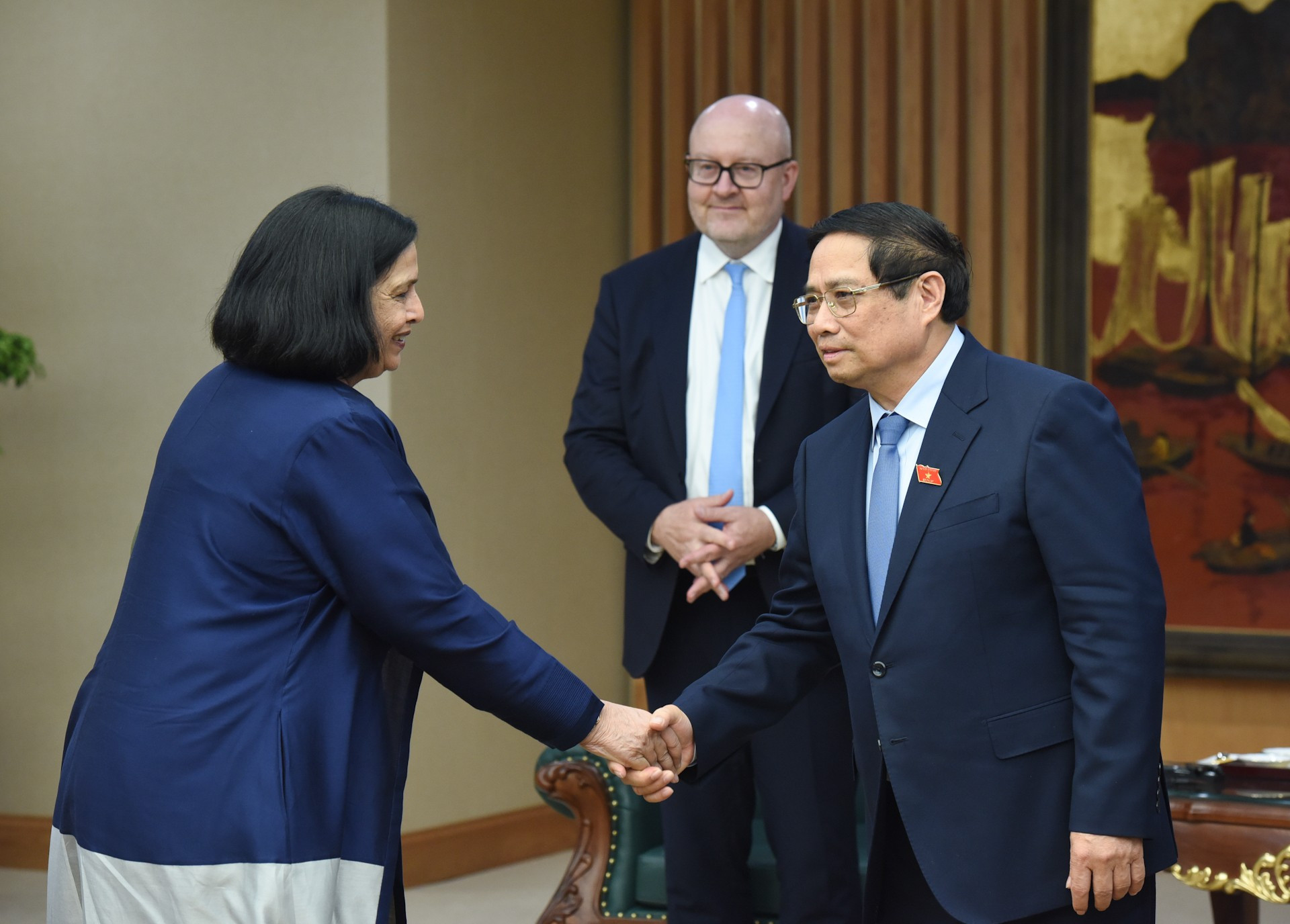[Foto] Primer ministro recibe al presidente del Tribunal Internacional del Derecho del Mar ảnh 1