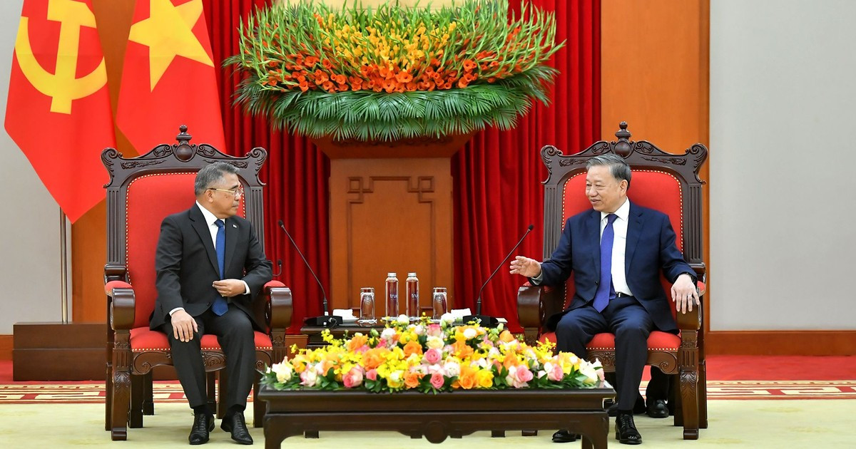 [Foto] Líder partidista vietnamita recibe al embajador filipino