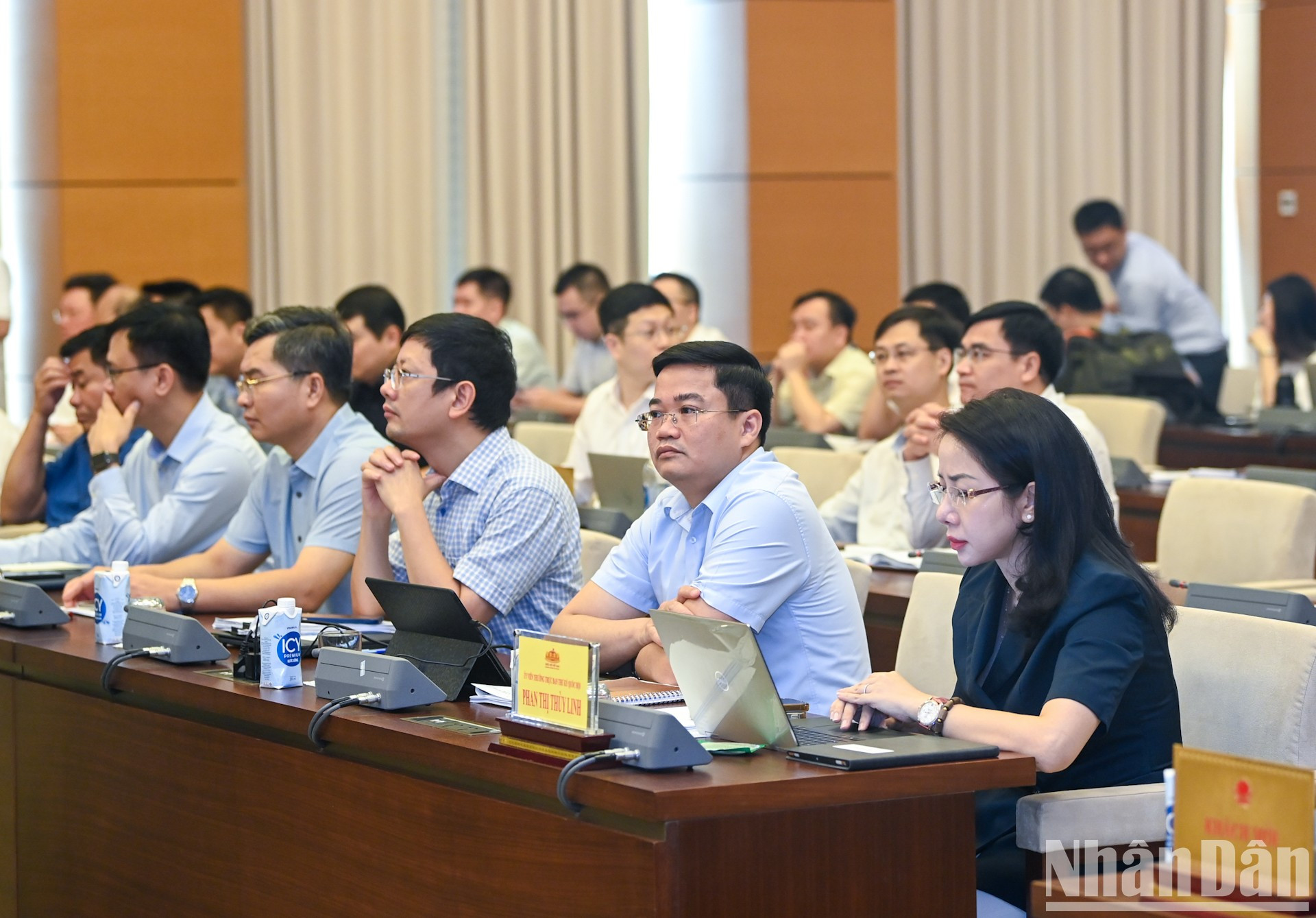 Los delegados a la reunión.