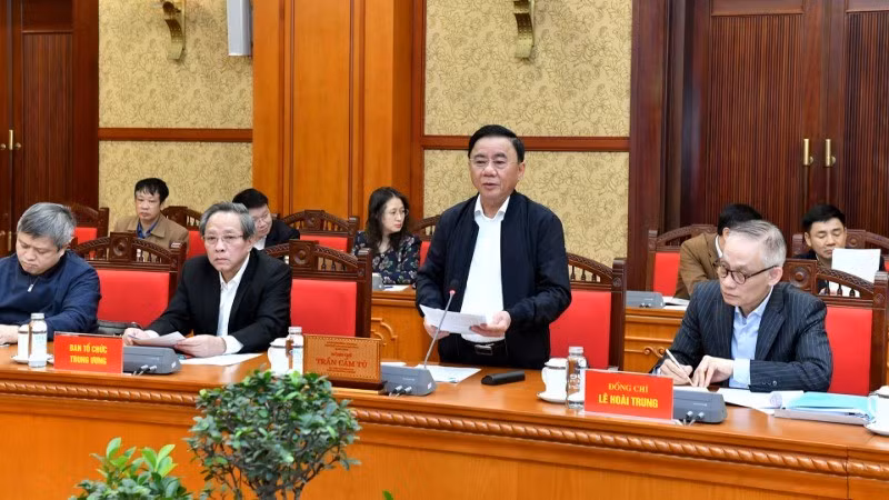 [Foto] Conferencia para desplegar Programa de Trabajo del Buró Político y del Secretariado del PCV en 2025