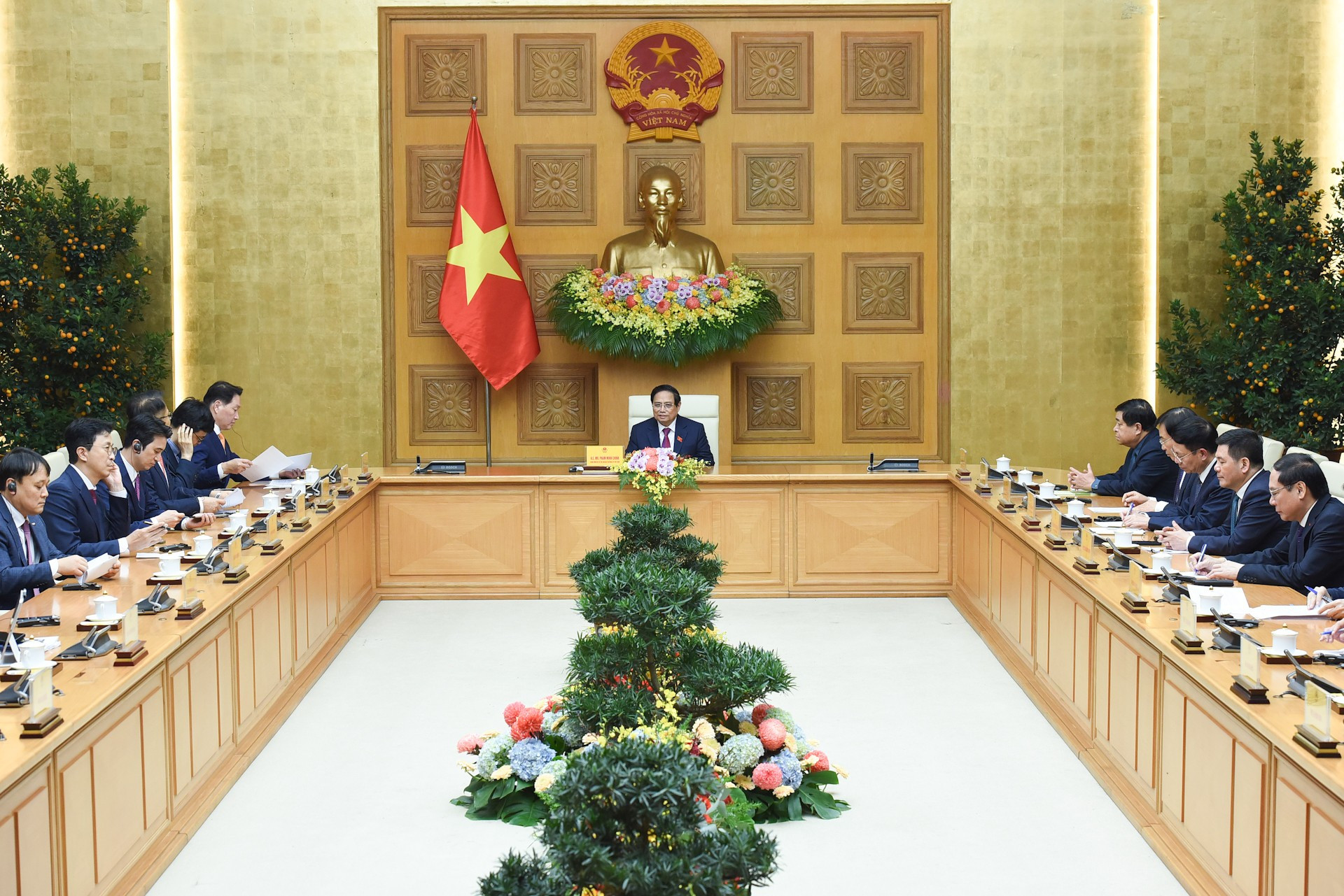 Escena de recepción. Escena de recepción.