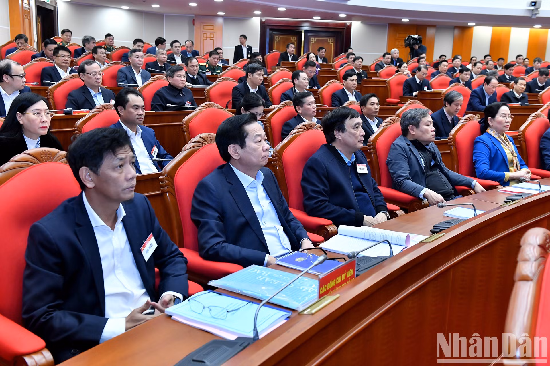 Delegados a la conferencia.