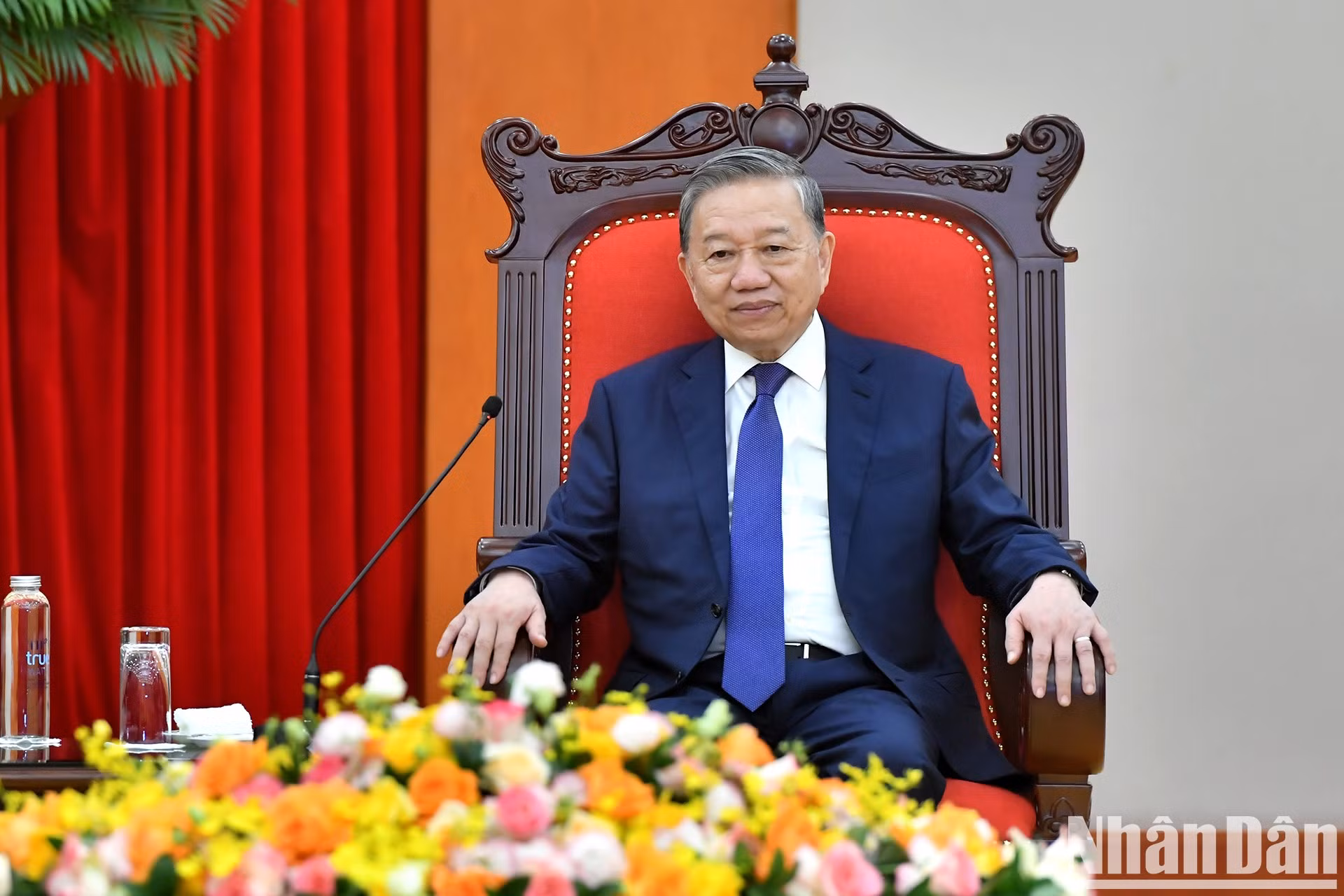 El máximo dirigente partidista vietnamita, To Lam.