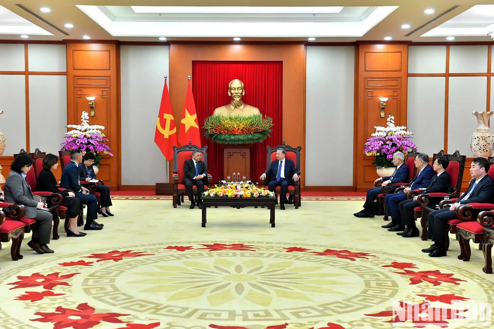 Escena del encuentro. Escena del encuentro.