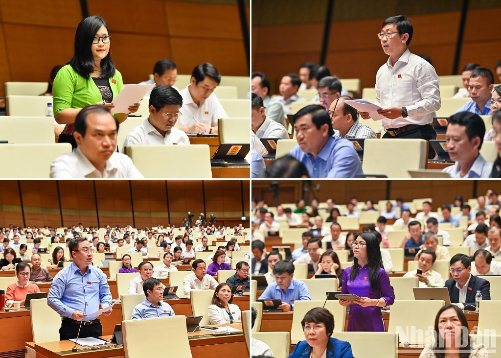 Parlamento vietnamita valora resultados del plan de desarrollo socioeconómico y presupuesto estatal ảnh 5 Parlamento vietnamita valora resultados del plan de desarrollo socioeconómico y presupuesto estatal ảnh 5
