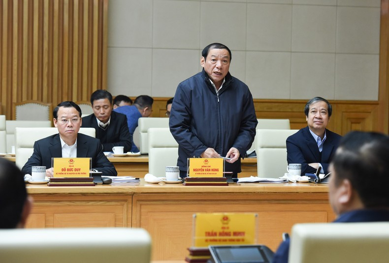 El ministro de Cultura, Deportes y Turismo, Nguyen Van Hung.