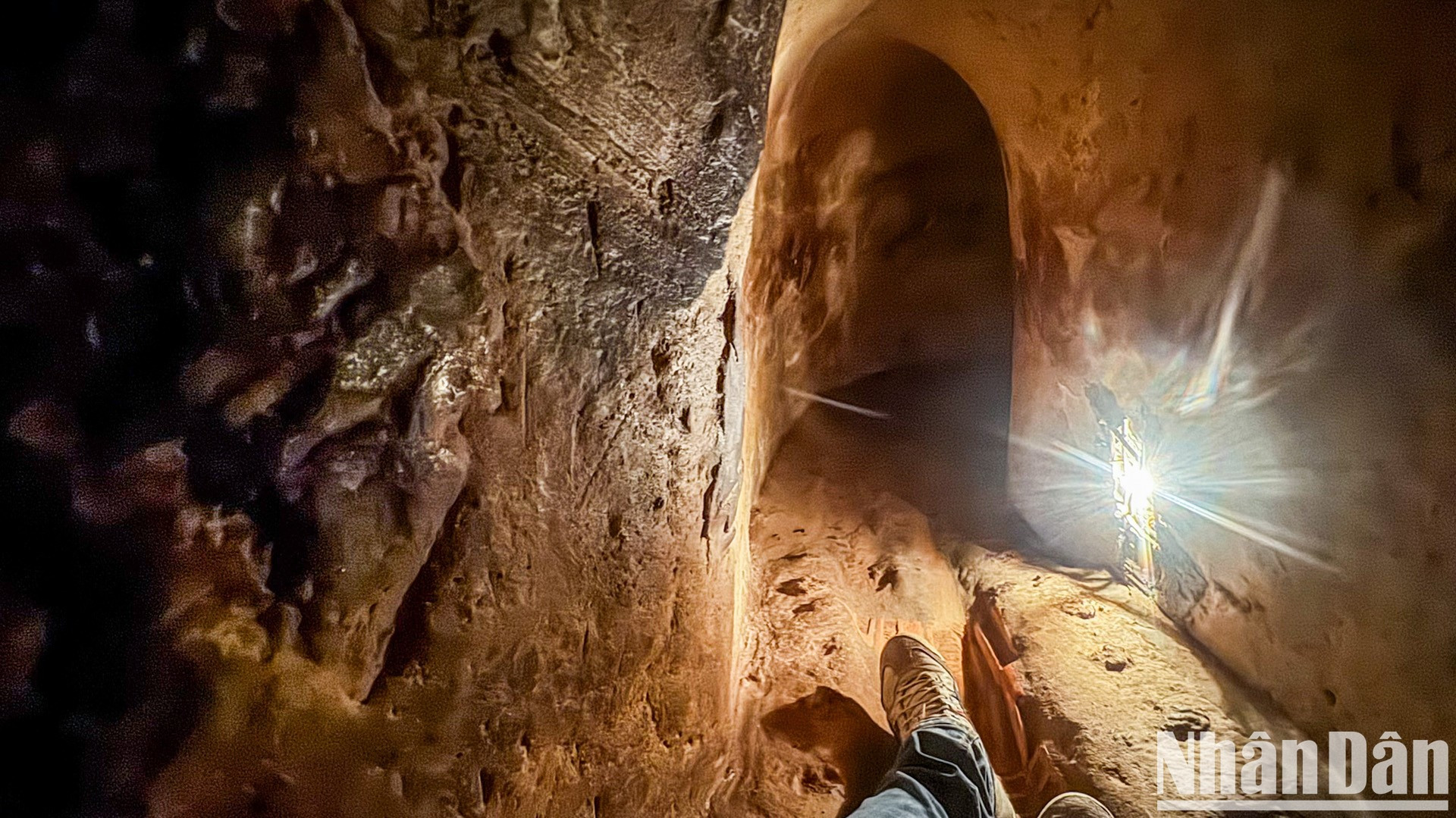 Vestigios de los túneles de Cu Chi.