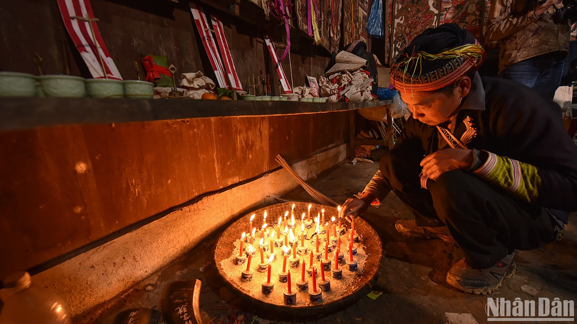 Cada objeto tiene un significado simbólico y espiritual profundo. (Foto: VU LINH)