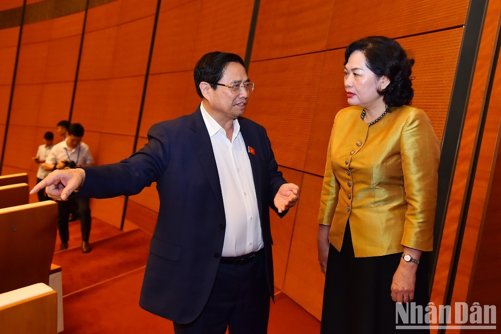 Parlamento vietnamita valora resultados del plan de desarrollo socioeconómico y presupuesto estatal ảnh 9 Parlamento vietnamita valora resultados del plan de desarrollo socioeconómico y presupuesto estatal ảnh 9