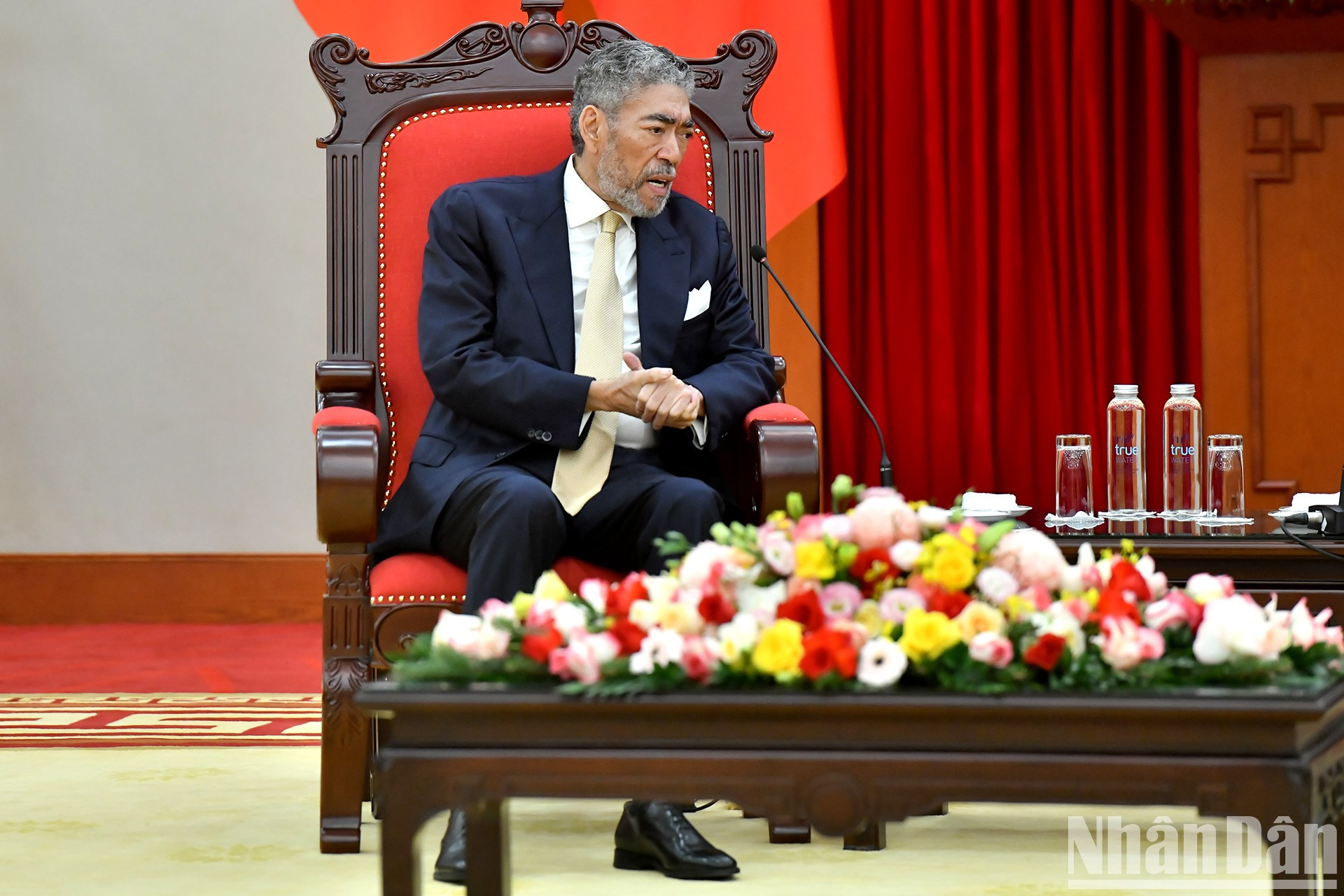Miguel Mejía, secretario general del MIU y ministro de Política de Integración Regional de República Dominicana, en el encuentro. Miguel Mejía, secretario general del MIU y ministro de Política de Integración Regional de República Dominicana, en el encuentro.