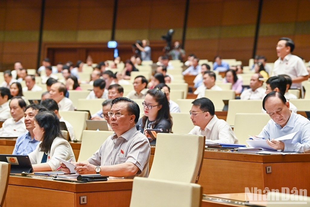Parlamento vietnamita valora resultados del plan de desarrollo socioeconómico y presupuesto estatal ảnh 6 Parlamento vietnamita valora resultados del plan de desarrollo socioeconómico y presupuesto estatal ảnh 6