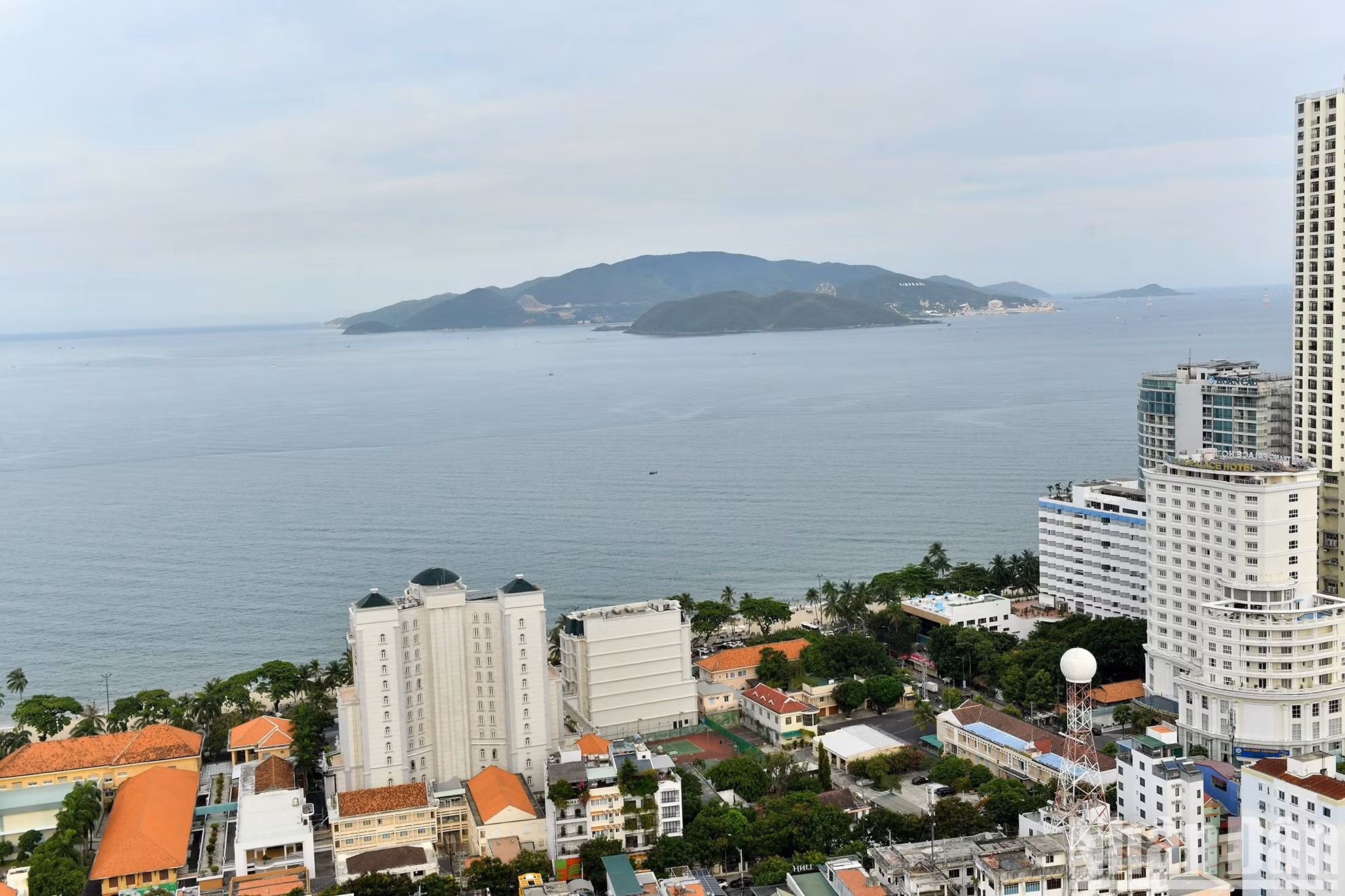 Islas fuera de la bahía de Nha Trang.