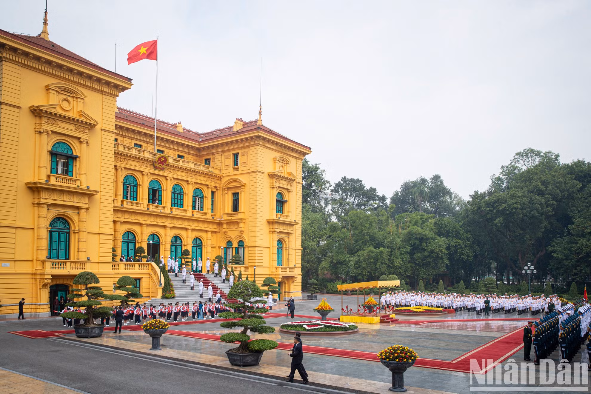 Escena de la ceremonia. Escena de la ceremonia.
