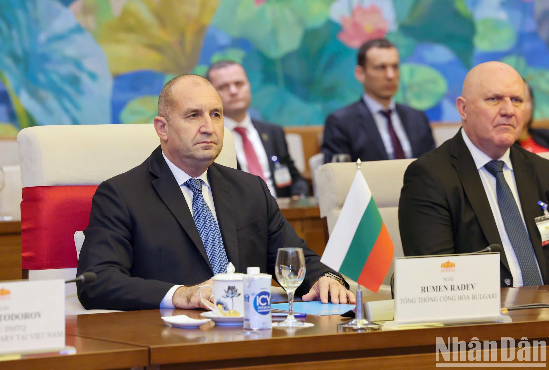 El presidente de Bulgaria, Rumen Radev. El presidente de Bulgaria, Rumen Radev.