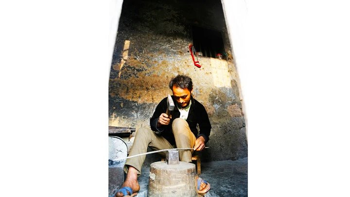 La talla de la plata se transmite de generación en generación.