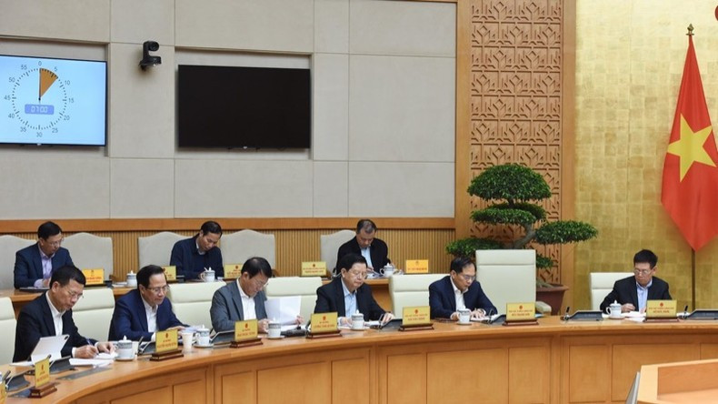 Miembros del Gobierno en la cita.