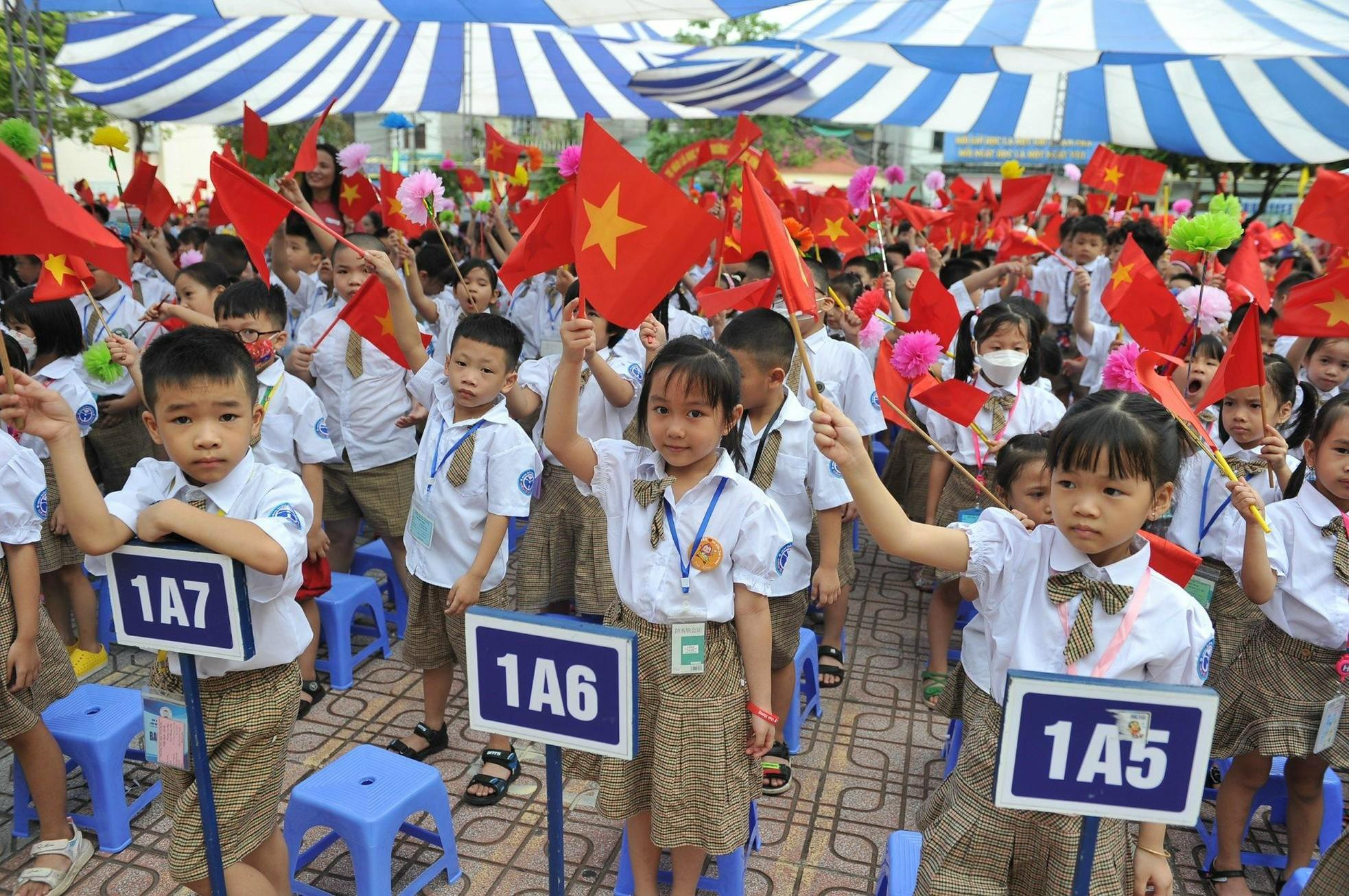 La alegría en los ojos de los niños. (Foto: Dang Khoa) La alegría en los ojos de los niños. (Foto: Dang Khoa)