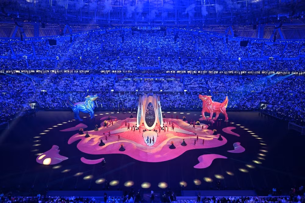 Mítico festival inaugura la Copa Asiática 2023