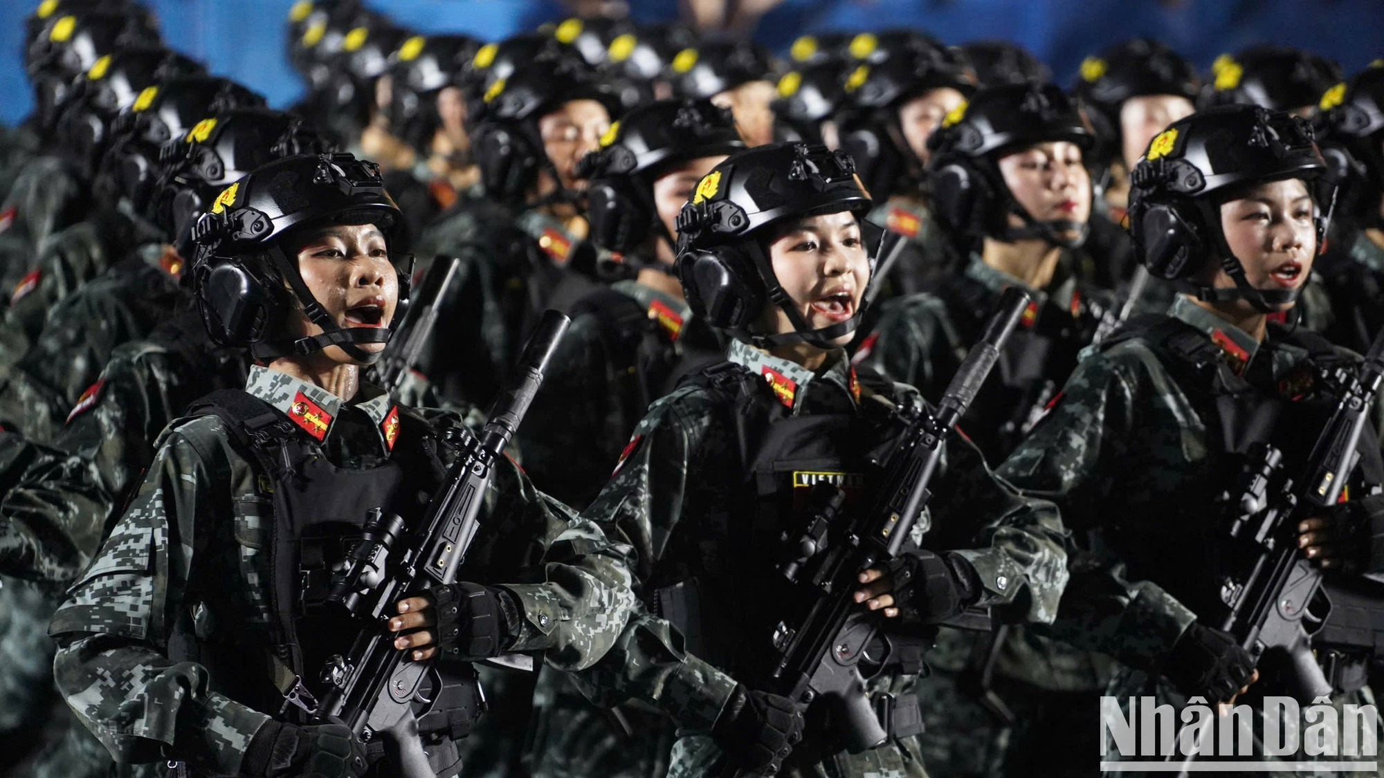 Bloque de mujeres miembros de la policía especial. Bloque de mujeres miembros de la policía especial.