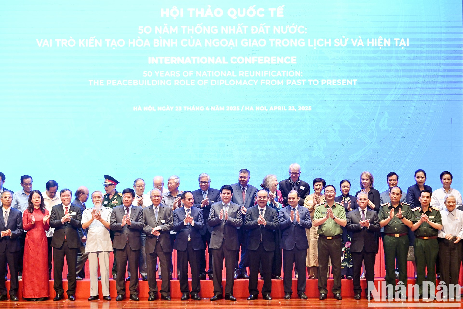 Delegados en el acto.