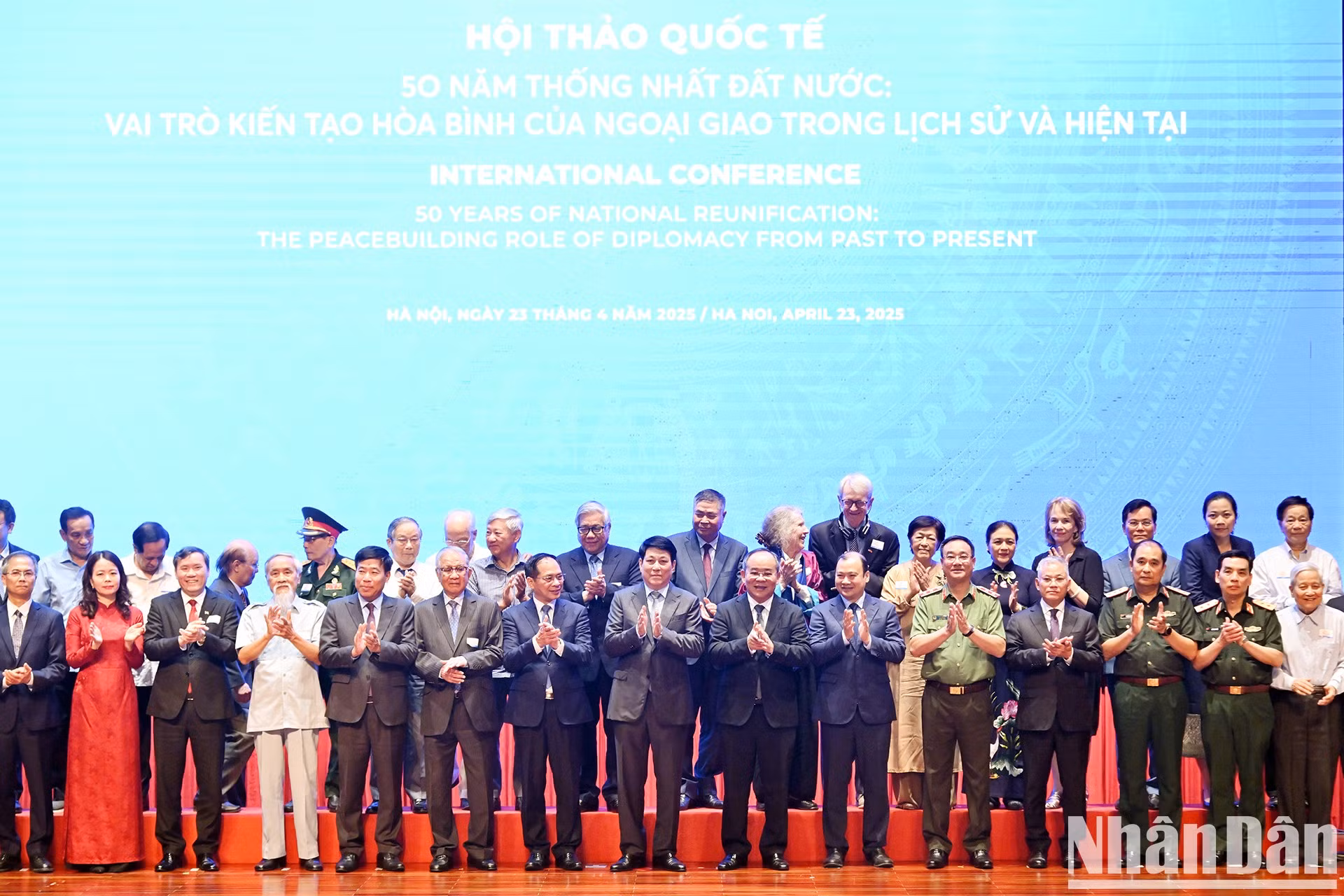 Delegados en el acto.
