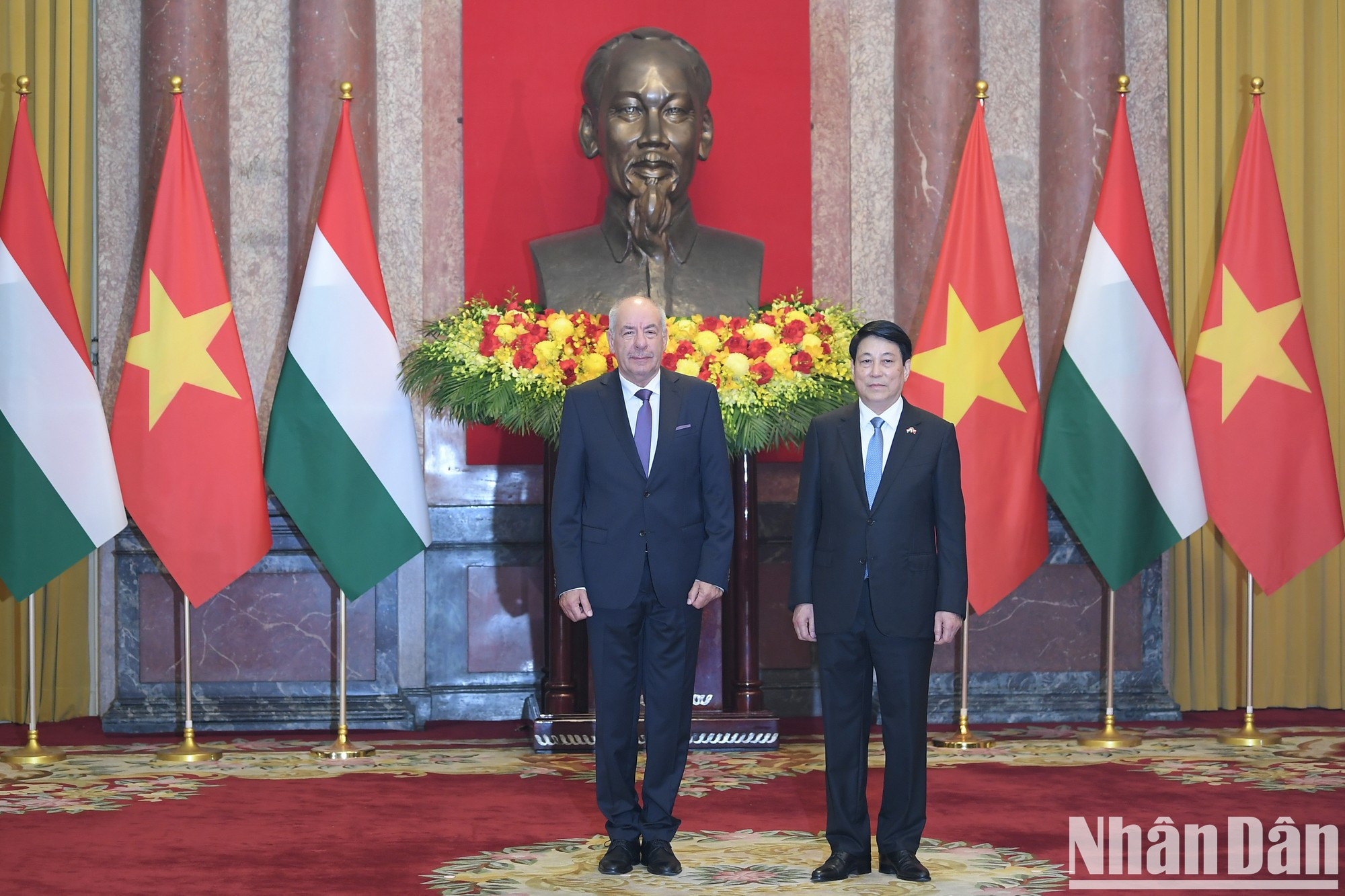 Ambos dirigentes en el evento. Ambos dirigentes en el evento.