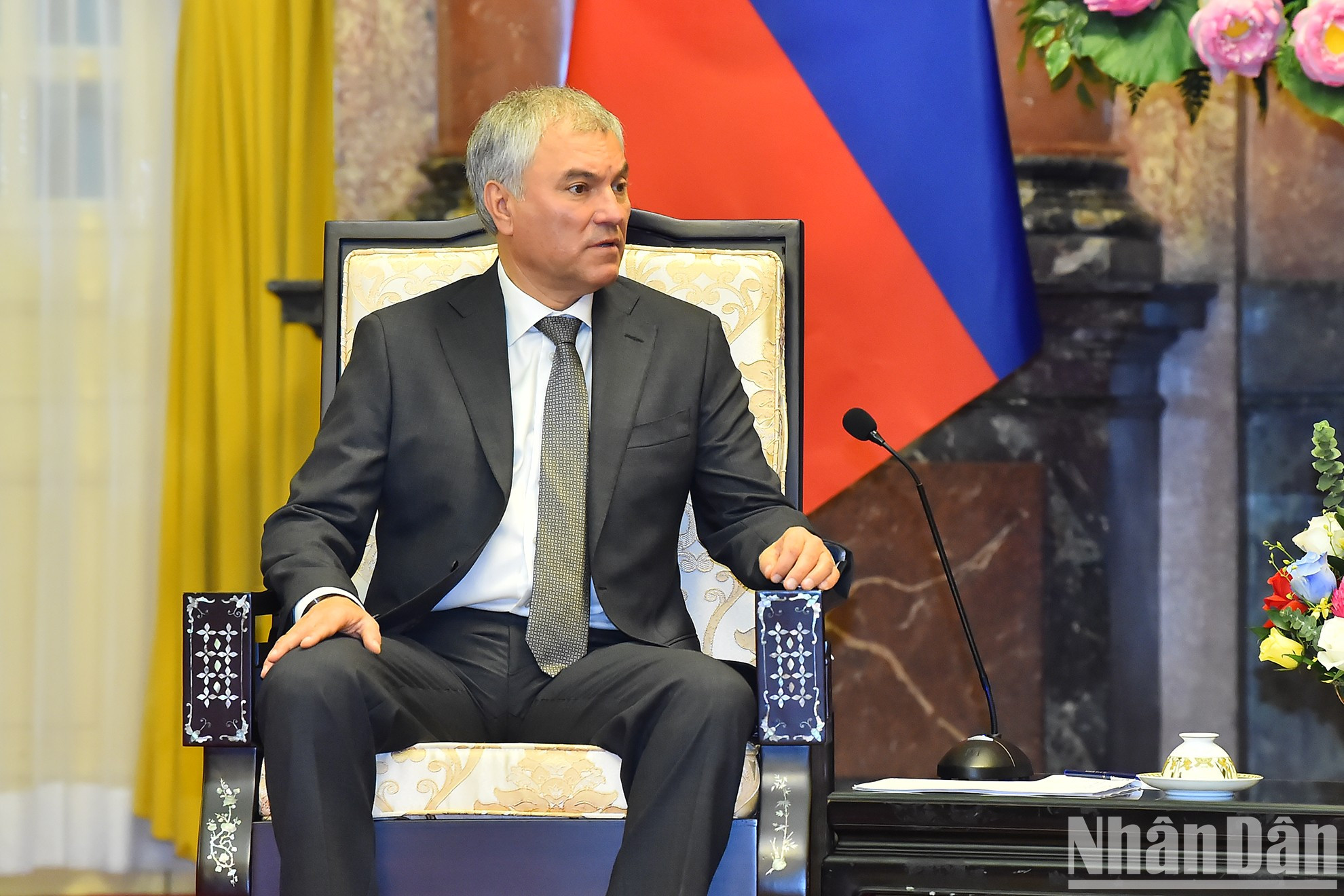 Interviene Vyacheslav Viktorovich Volodin. Interviene Vyacheslav Viktorovich Volodin.