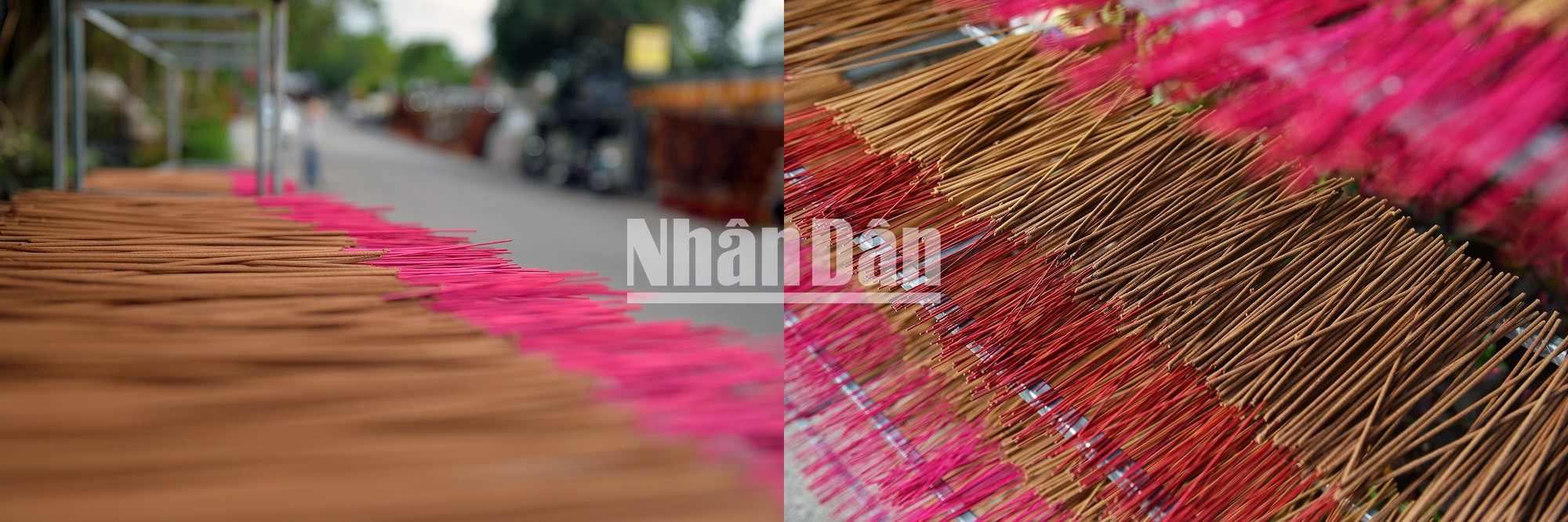 El incienso tradicional debe secarse al sol durante muchos días.