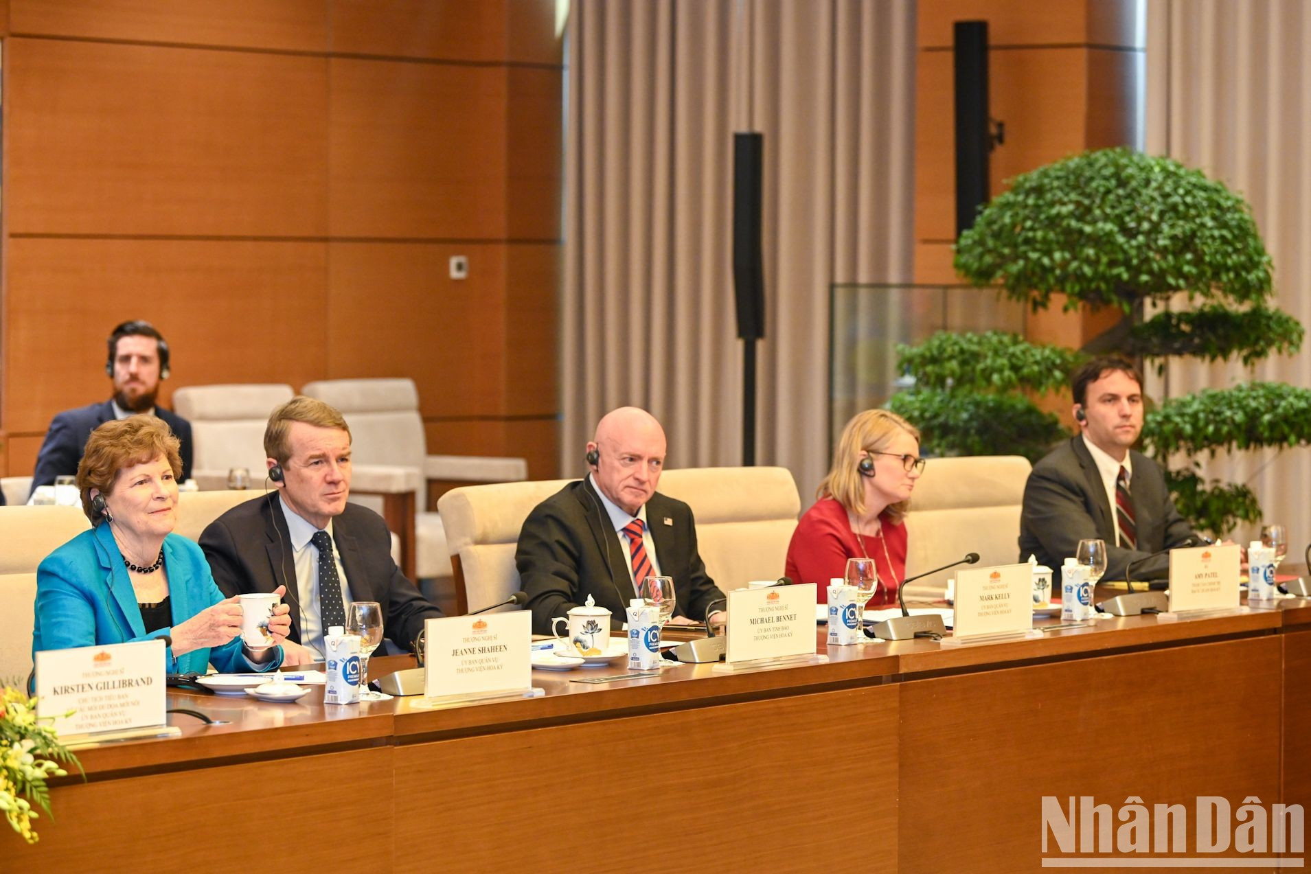 Congresistas estadounidenses en la cita. Congresistas estadounidenses en la cita.