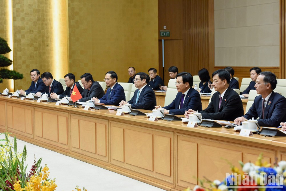 Delegados vietnamitas asistentes al evento. Delegados vietnamitas asistentes al evento.