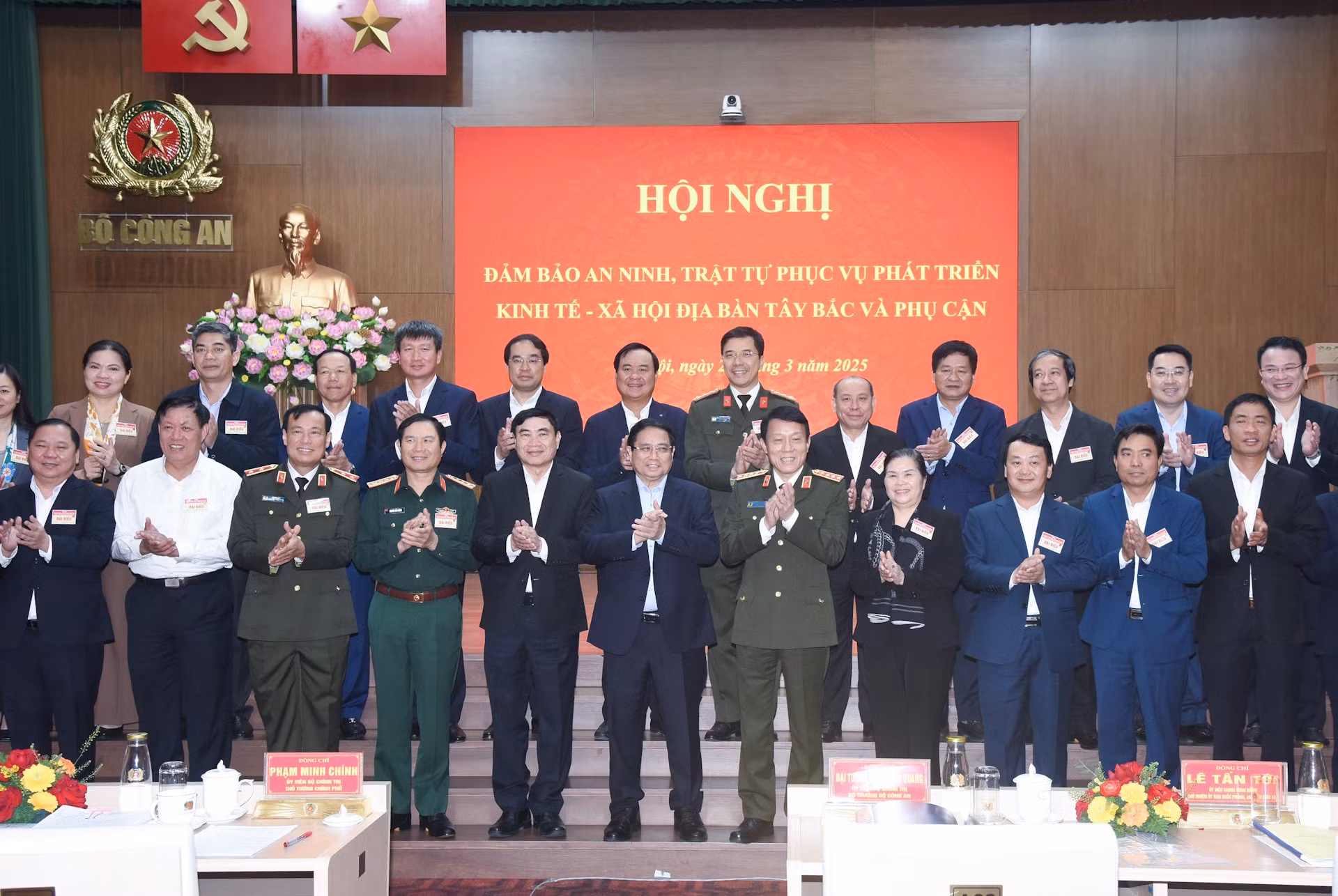 Delegados en el evento.