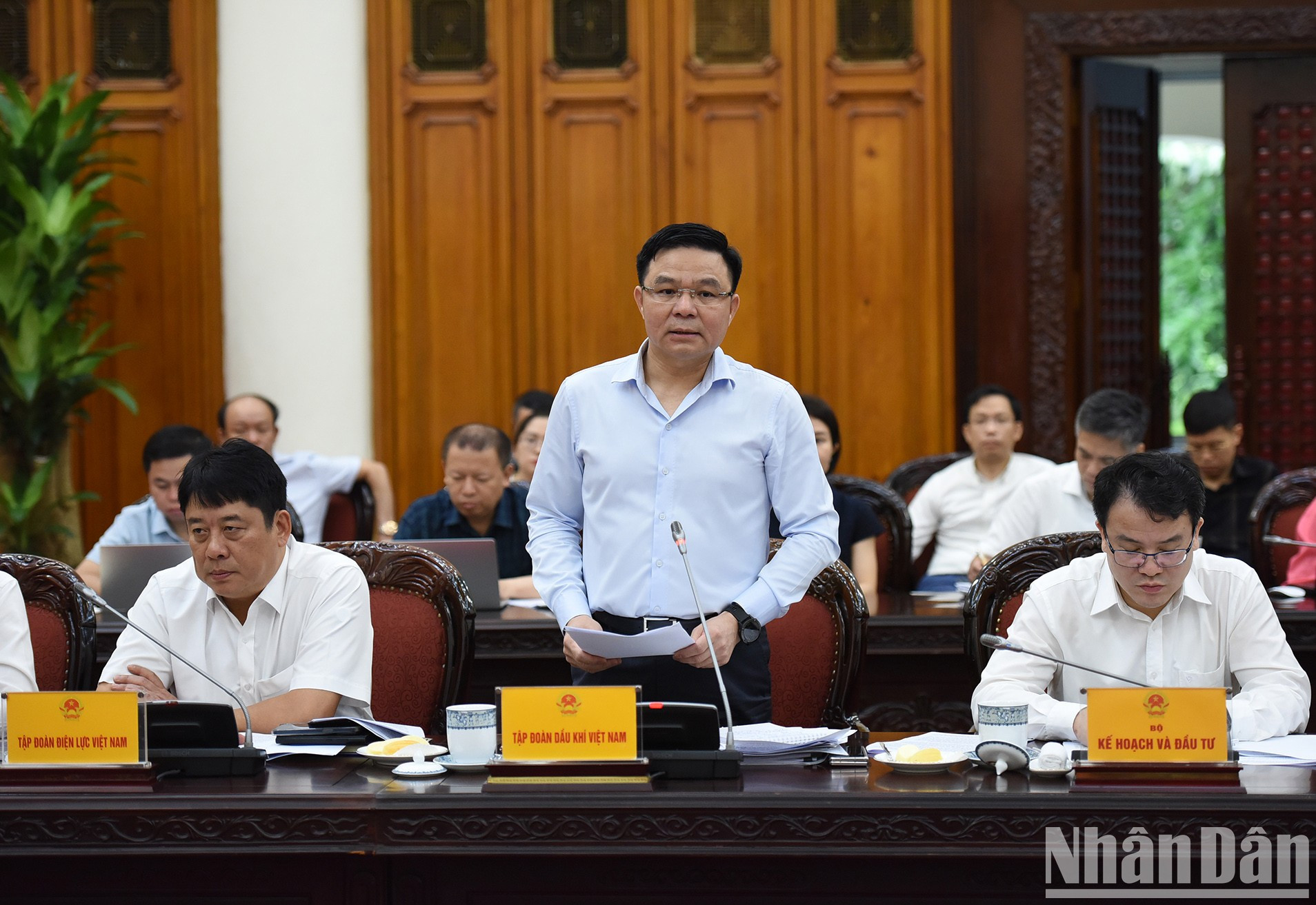 Le Manh Hung, presidente de la junta directiva del Grupo Nacional de Petróleo y Gas de Vietnam.