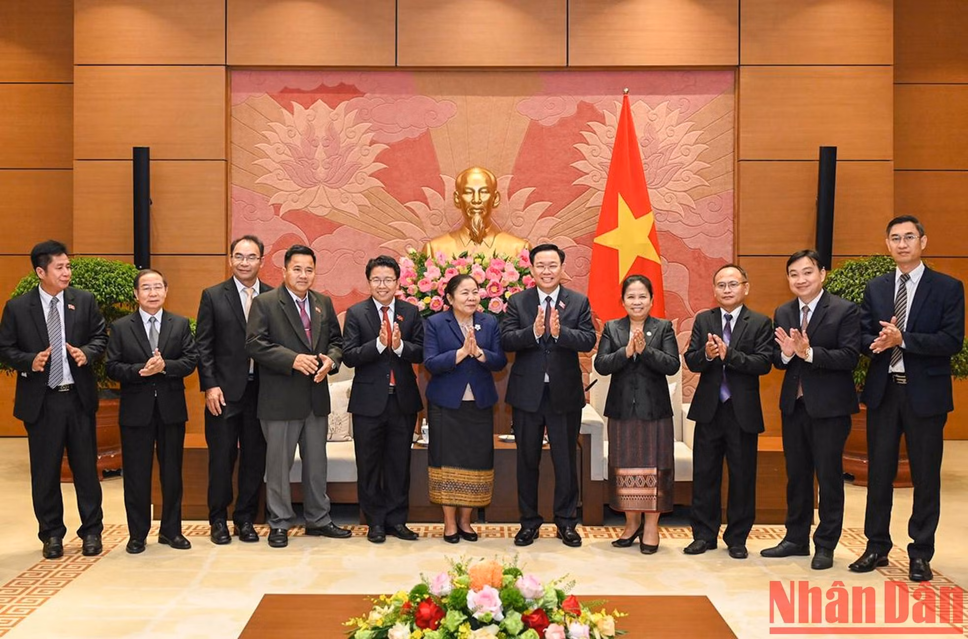 Los delegados en el evento.