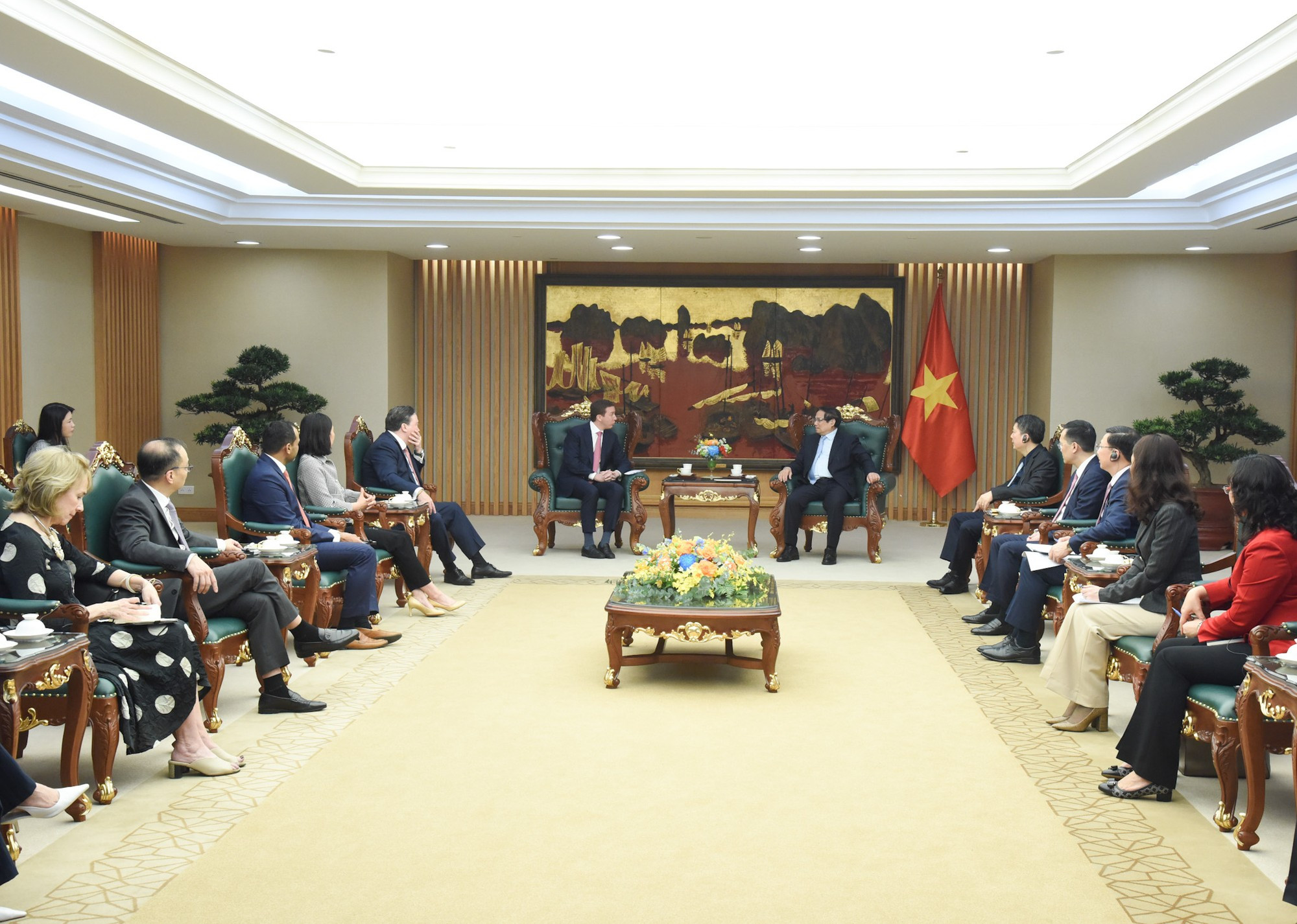 Vista de la reunión. Vista de la reunión.