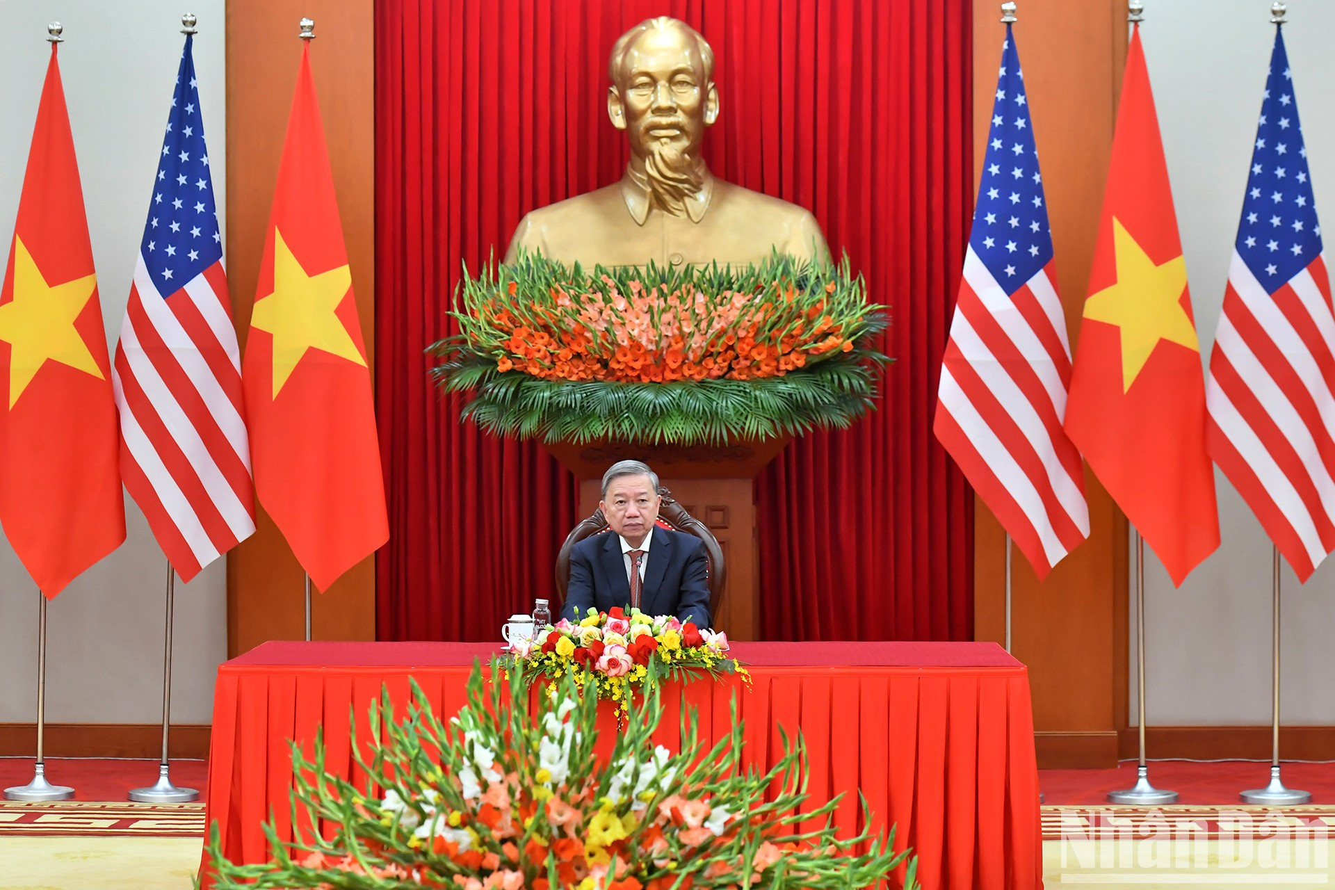 El secretario general del Partido Comunista de Vietnam, To Lam. El secretario general del Partido Comunista de Vietnam, To Lam.