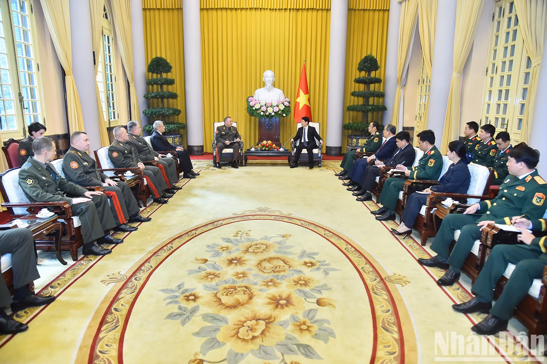 Vista de la reunión.