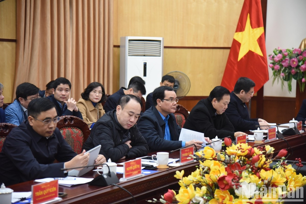 Asistentes a la reunión.