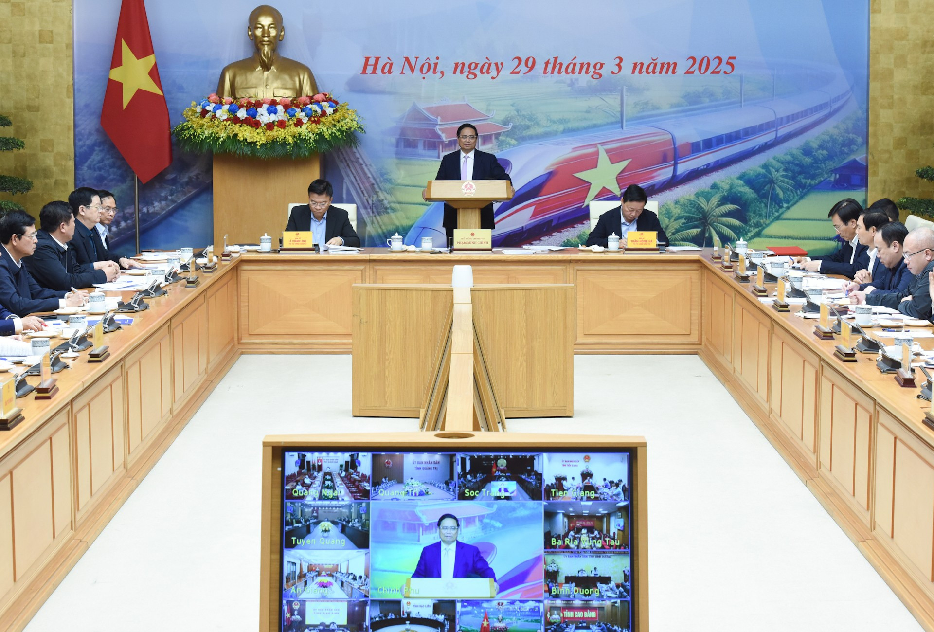 Vista de la reunión.