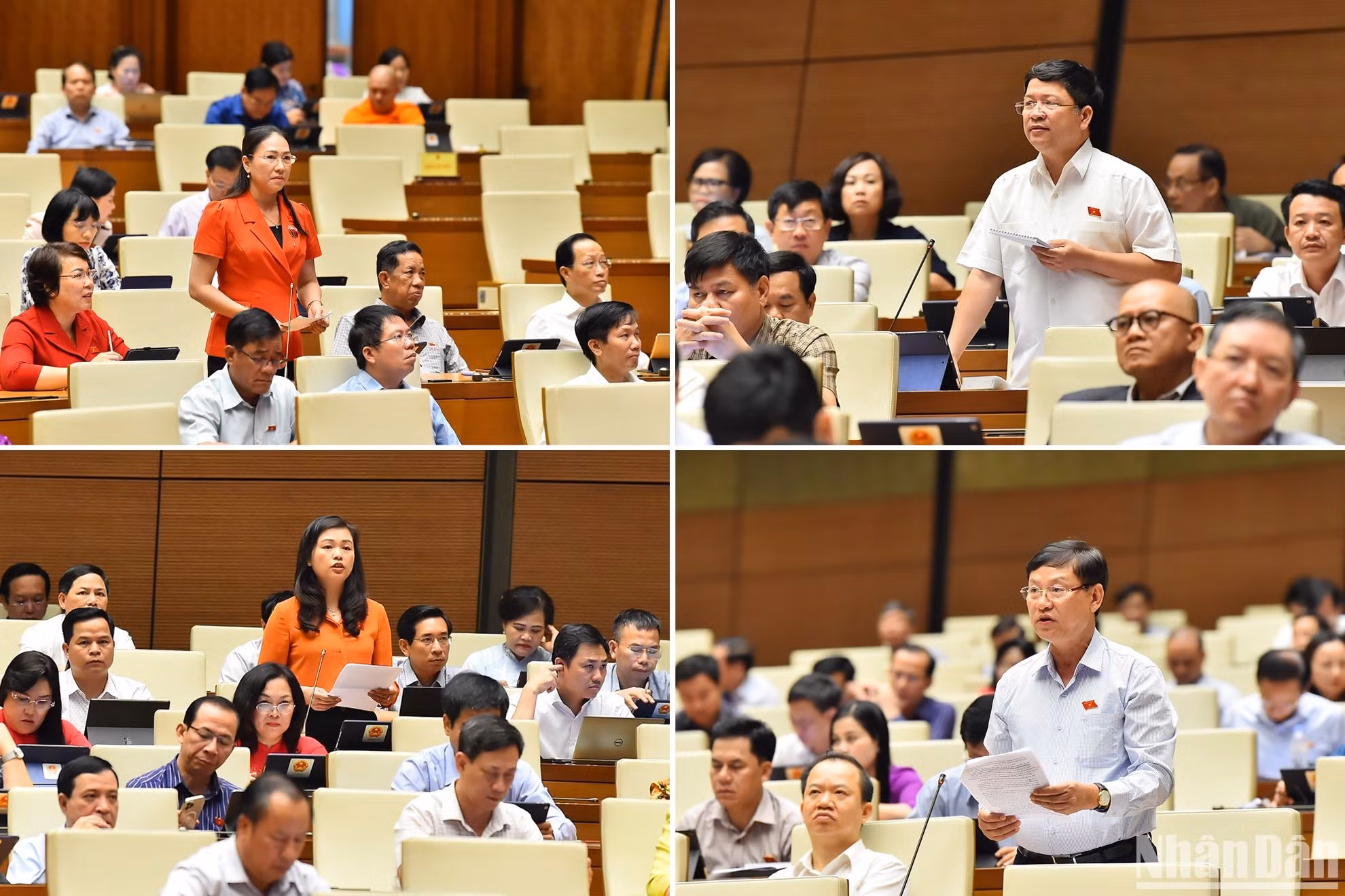 Parlamentarios expresan sus opiniones sobre las leyes de Licitaciones (modificada) y de Defensa Civil.