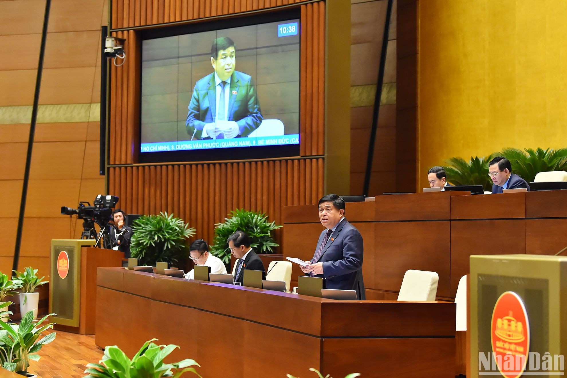 El ministro de Planificación e Inversión, Nguyen Chi Dung, habla en el evento. El ministro de Planificación e Inversión, Nguyen Chi Dung, habla en el evento.