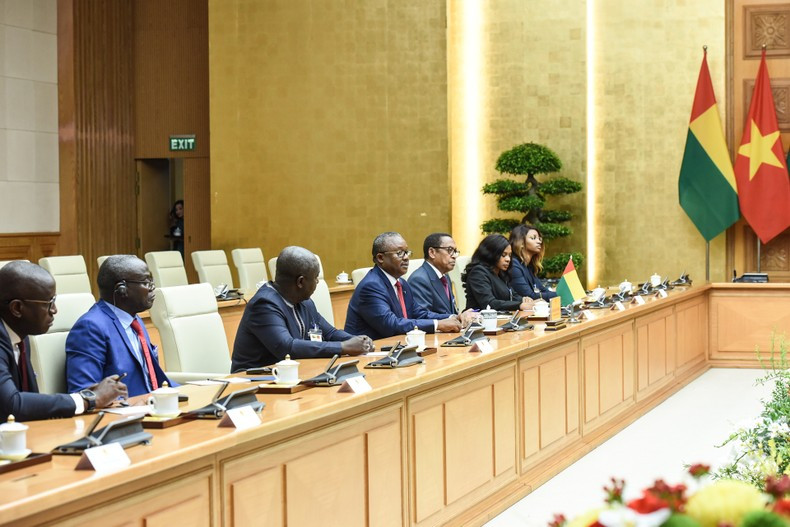 La delegación de Guinea-Bissau en el evento. La delegación de Guinea-Bissau en el evento.