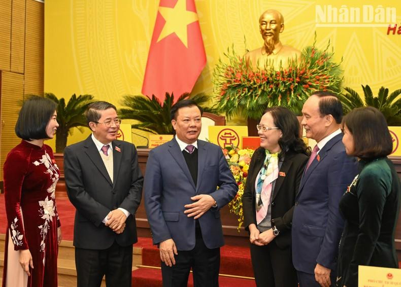 Los delegados en el evento.